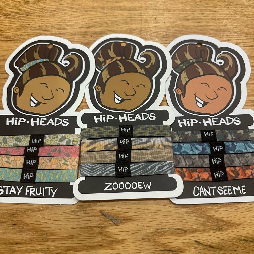 Hip•Heads bracelets hair bands